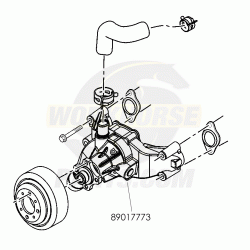 89017773 - New Water Pump Asm (8.1L)